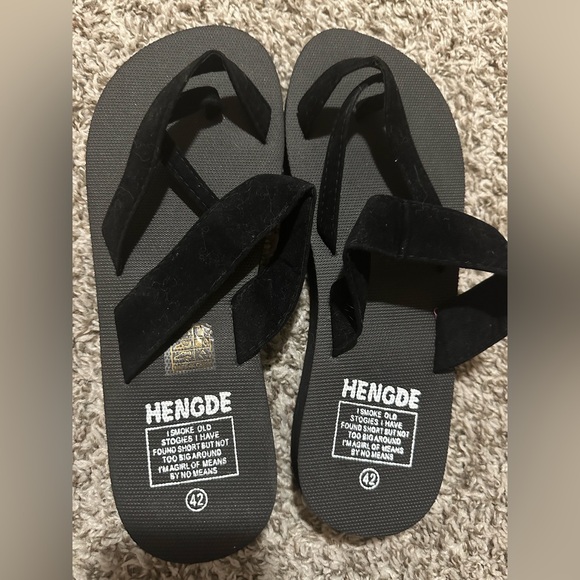 Hengde Shoes - Hengde Black Sandals